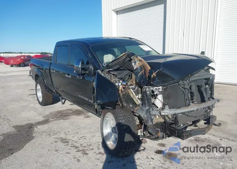 2017 Nissan Titan Xd Platinum Reserve Diesel из США, поврежденный, VIN 1N6BA1F43HN522302